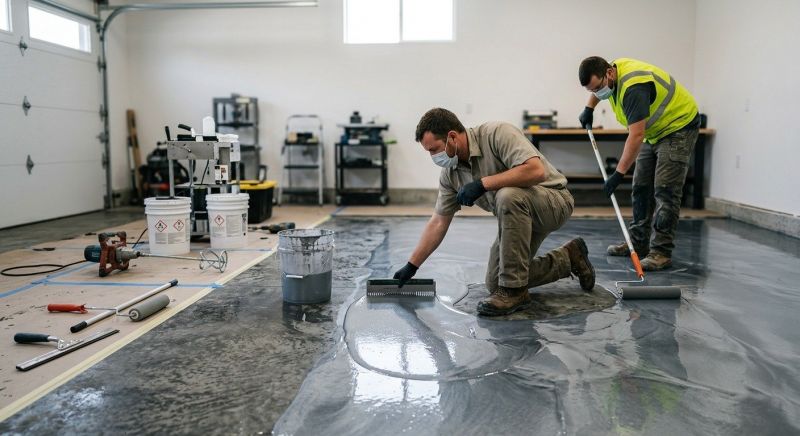 Epoxy Floor Coating Service in Annapolis, MD