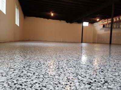 Garage Floor Epoxy Installation in Fairfax, VA
