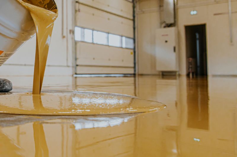 Garage Floor Epoxy Installation in Raleigh, NC