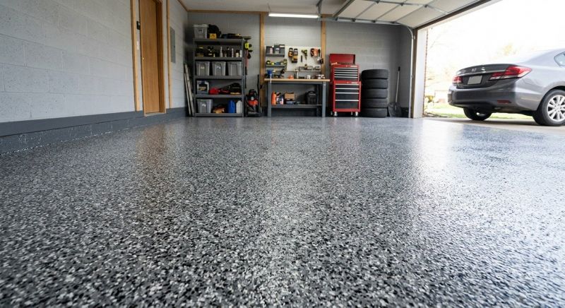 Garage Floor Epoxy Installation in Alexandria, VA