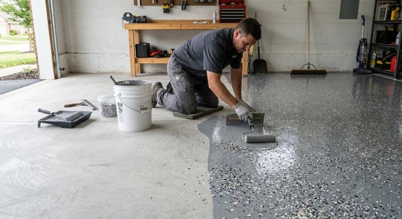 Garage Floor Renovation in Charlotte, NC