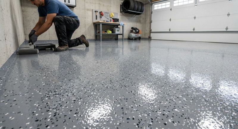 Resinous Flooring Installation in Greenville, SC